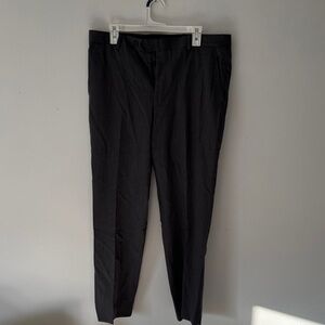 Egara Men's Black Dress Trousers